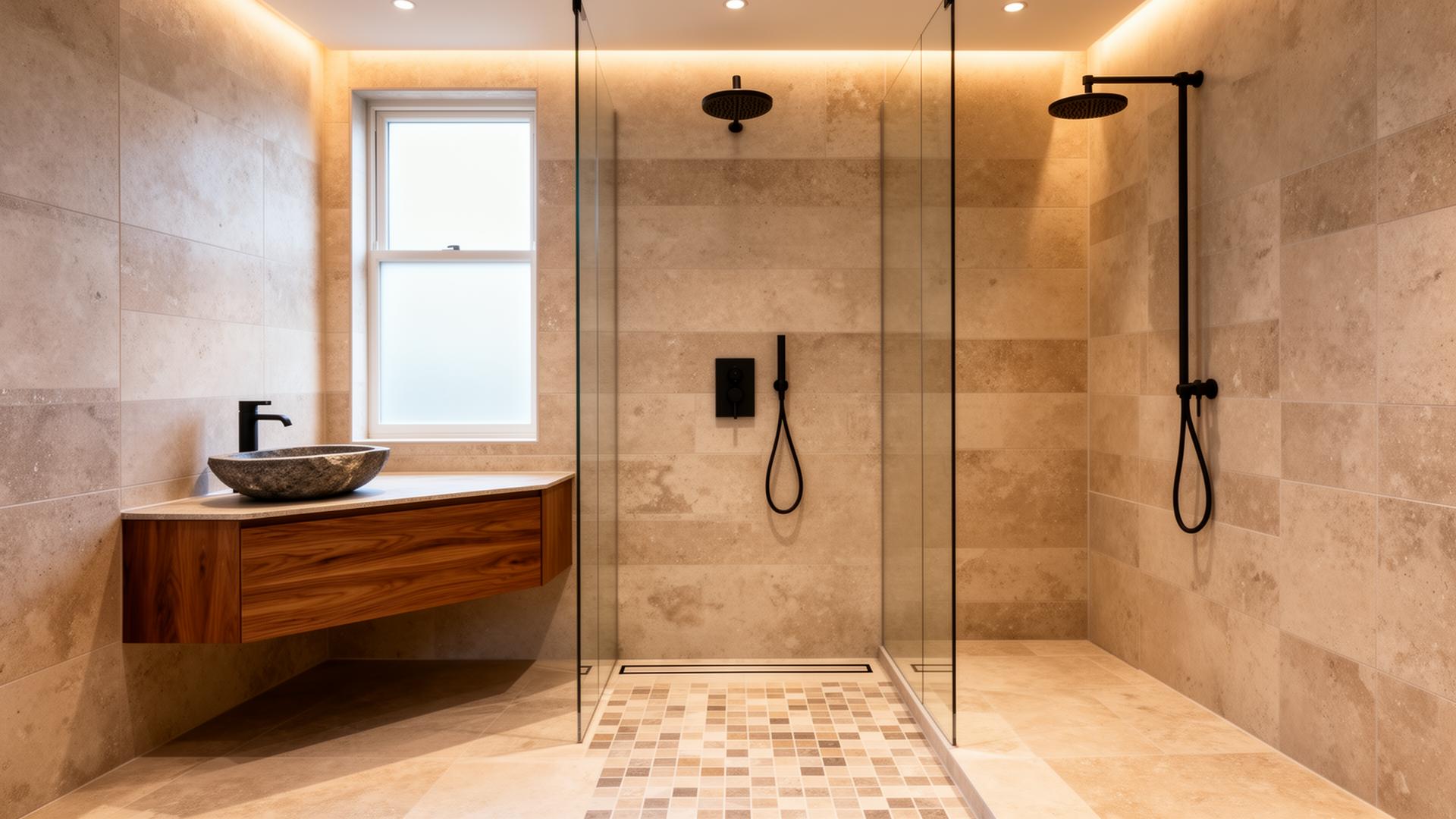 Wet Room Installation by Greencore Solutions, Darlington